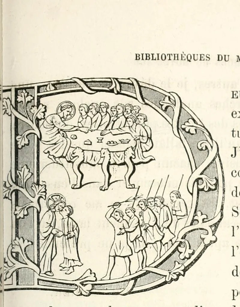 An illustration from Revue de l'art chrétien, 1857, leaf 255