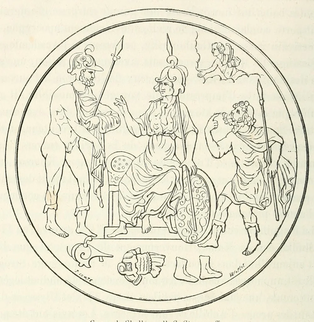 An illustration from Revue de l'art chrétien, 1857, leaf 394