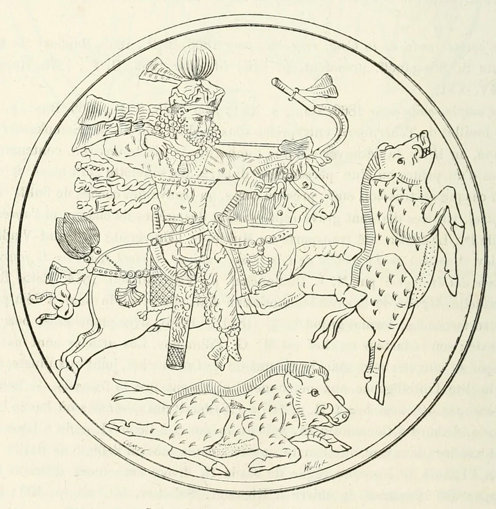 An illustration from Revue de l'art chrétien, 1857, leaf 396