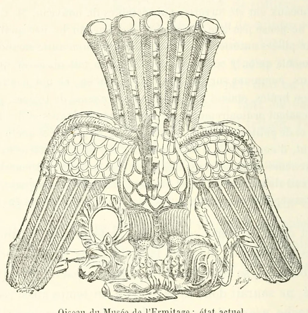 An illustration from Revue de l'art chrétien, 1857, leaf 14