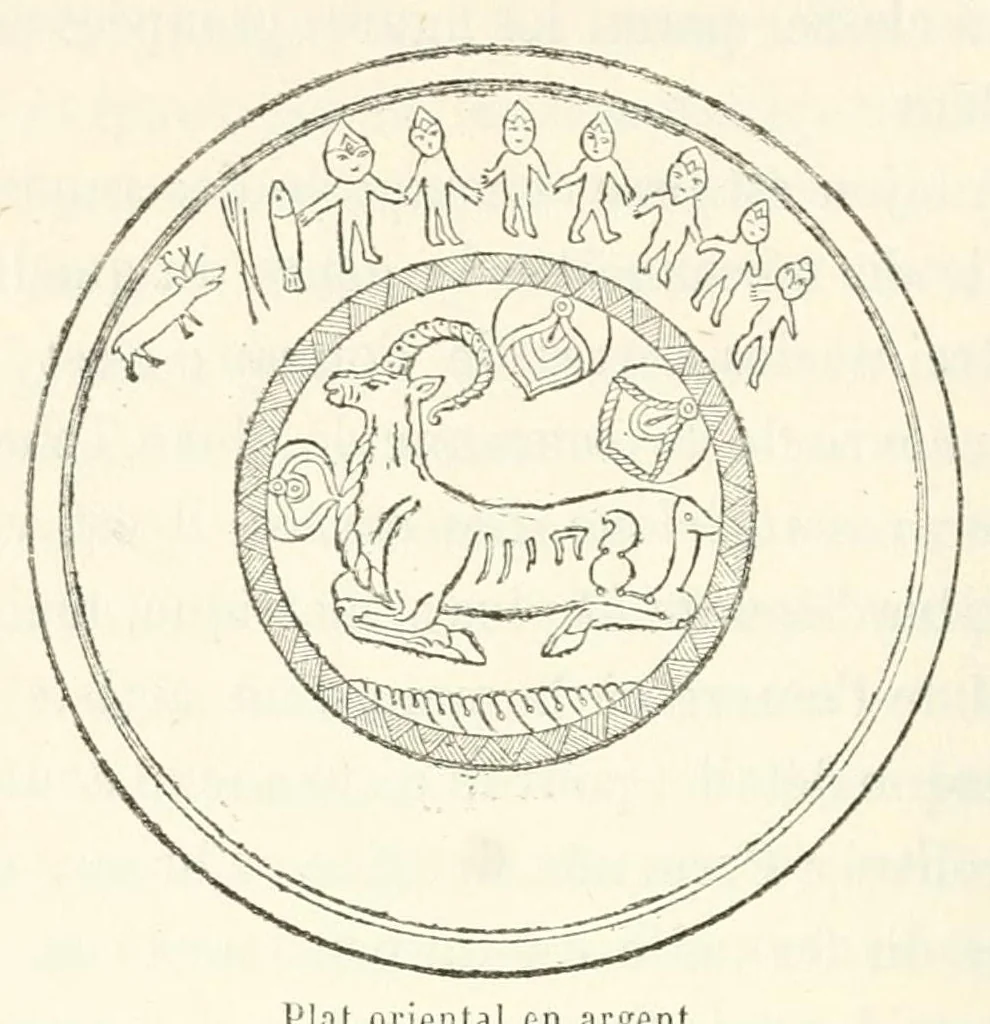 An illustration from Revue de l'art chrétien, 1857, leaf 18