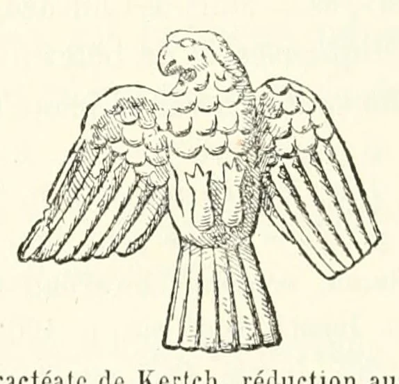 An illustration from Revue de l'art chrétien, 1857, leaf 28