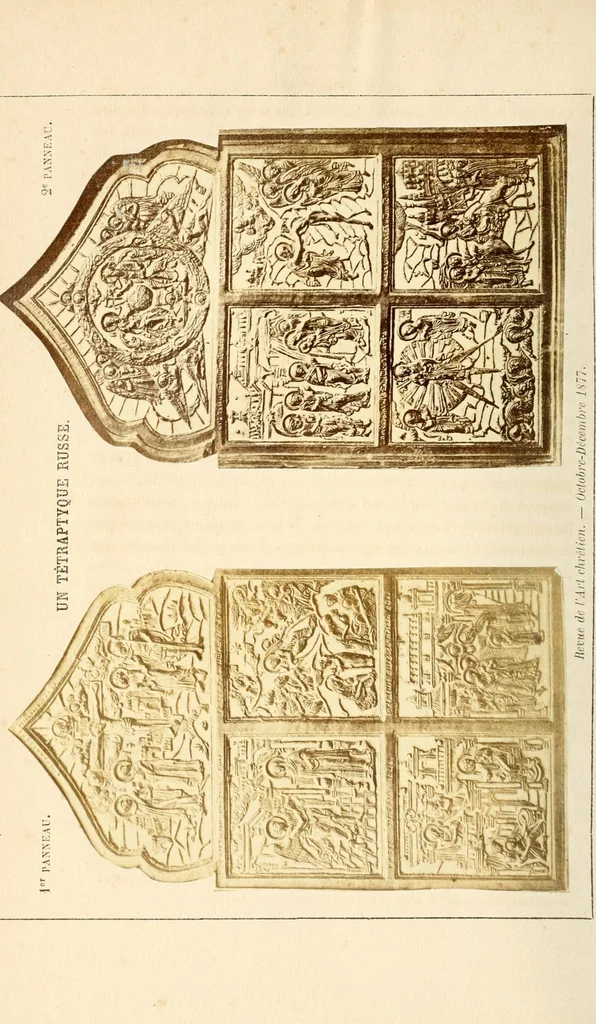 An illustration from Revue de l'art chrétien, 1857, leaf 280