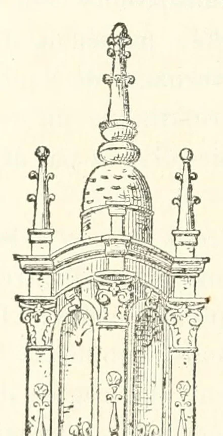 An illustration from Revue de l'art chrétien, 1857, leaf 384