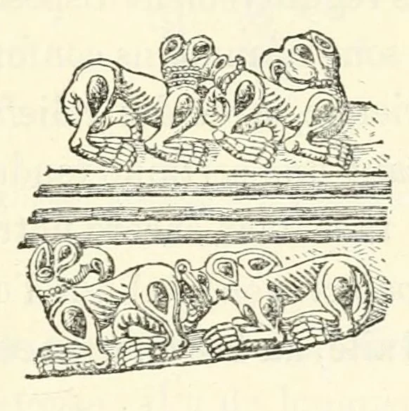 An illustration from Revue de l'art chrétien, 1857, leaf 39