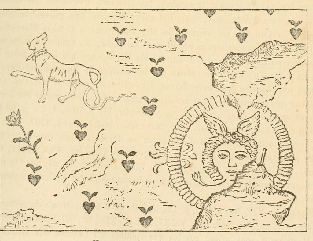 An illustration from Revue de l'art chrétien, 1857, leaf 417