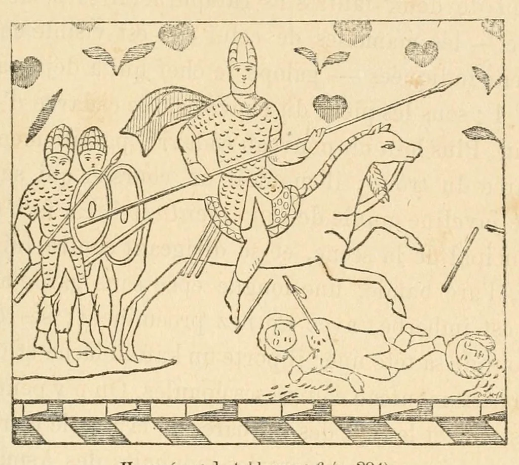 An illustration from Revue de l'art chrétien, 1857, leaf 417