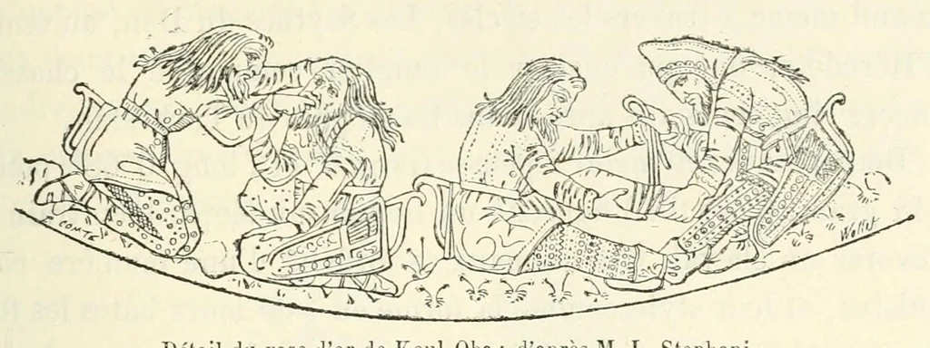 An illustration from Revue de l'art chrétien, 1857, leaf 63