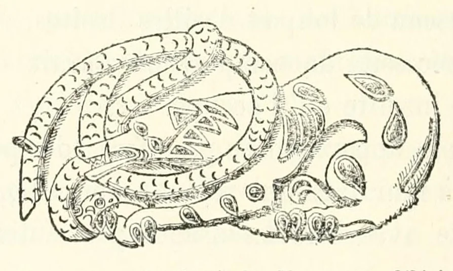 An illustration from Revue de l'art chrétien, 1857, leaf 64