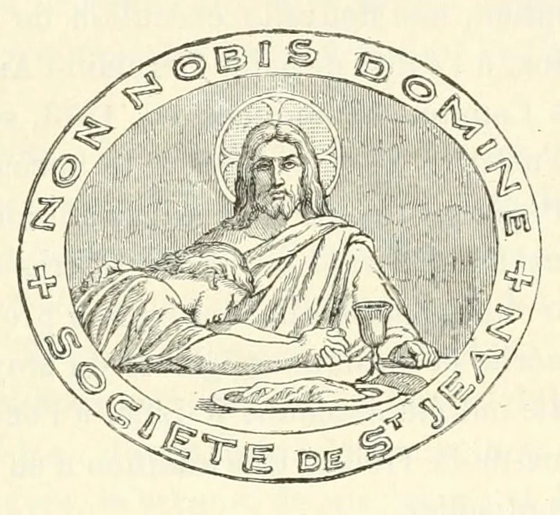 An illustration from Revue de l'art chrétien, 1857, leaf 227