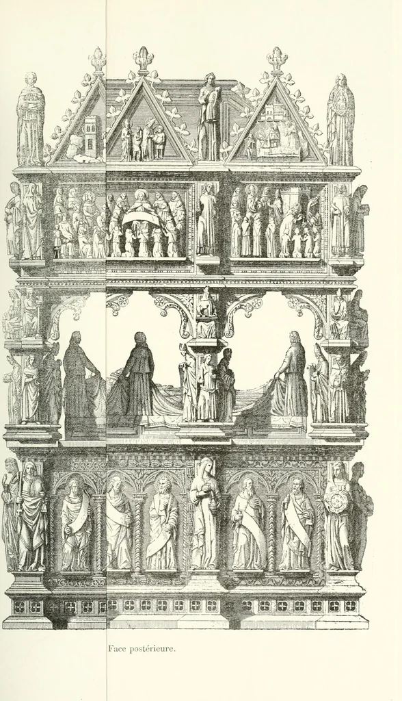 An illustration from Revue de l'art chrétien, 1857, leaf 271