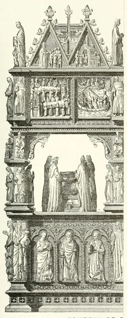 An illustration from Revue de l'art chrétien, 1857, leaf 283