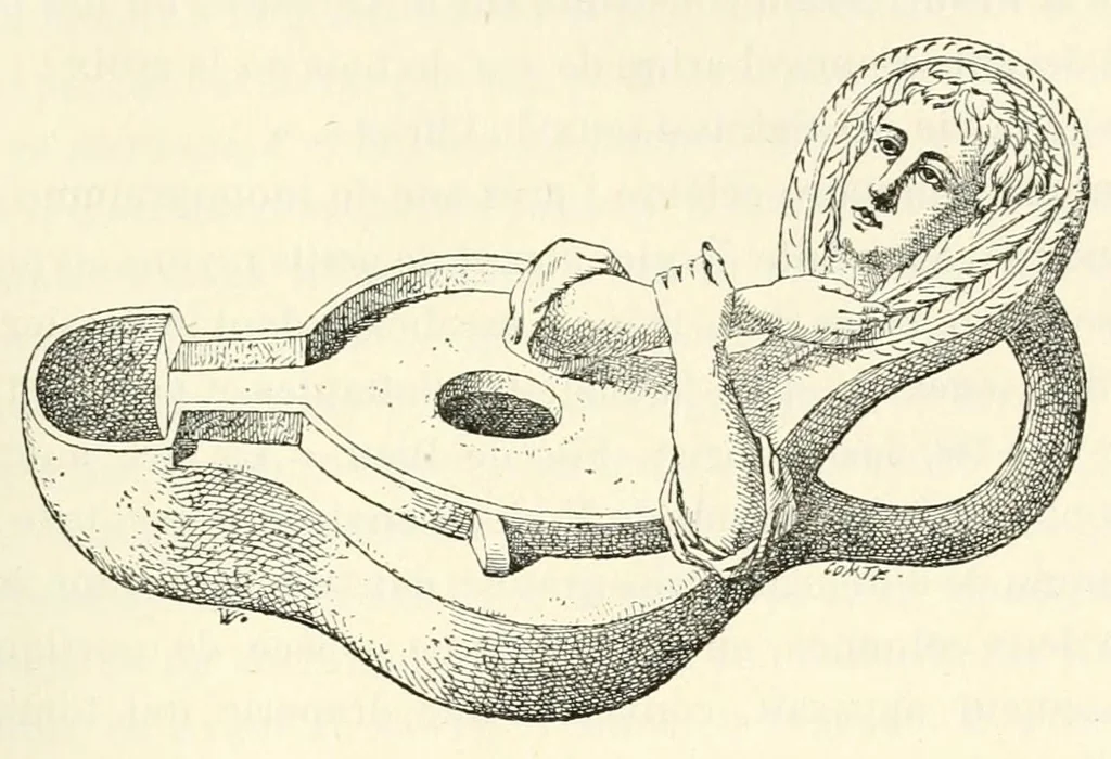 An illustration from Revue de l'art chrétien, 1857, leaf 411