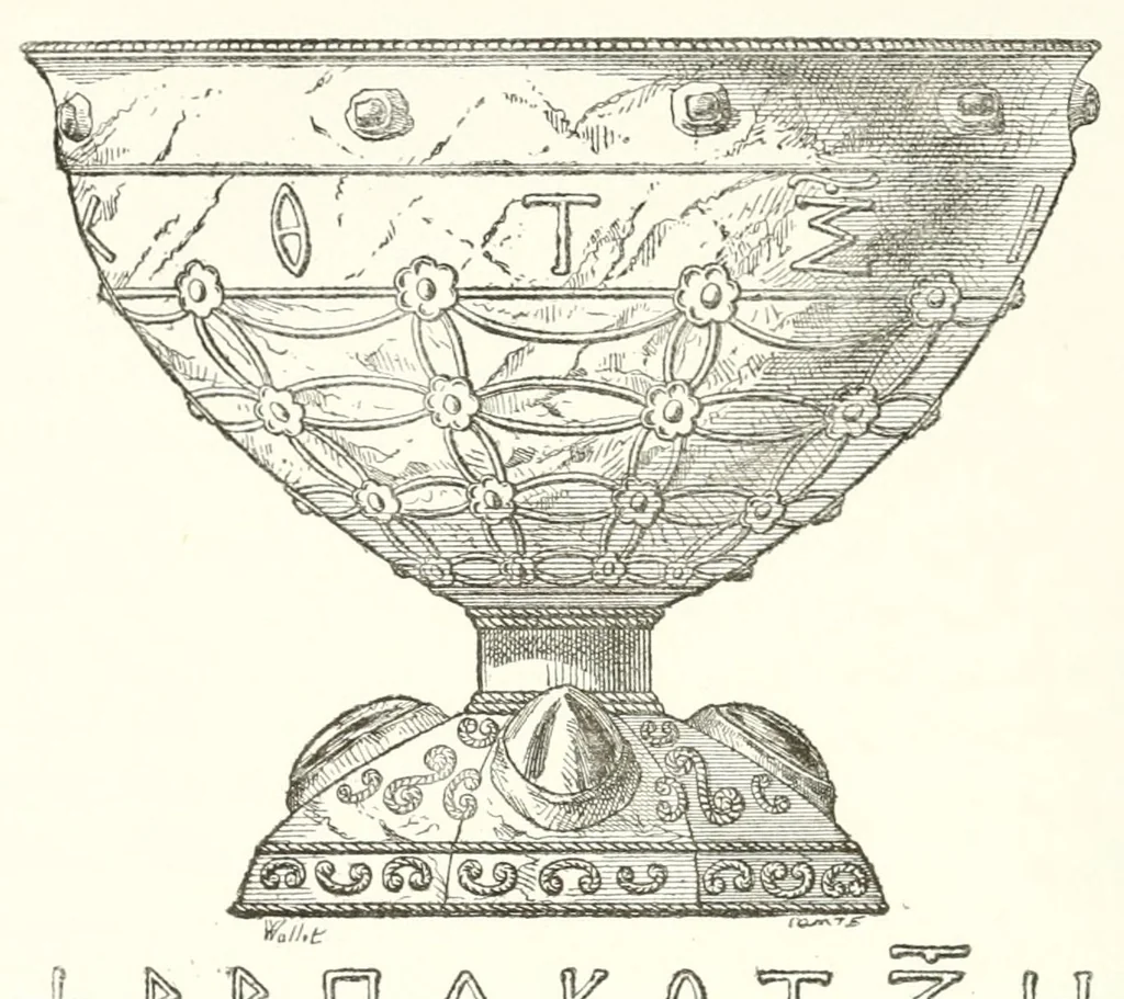 An illustration from Revue de l'art chrétien, 1857, leaf 486