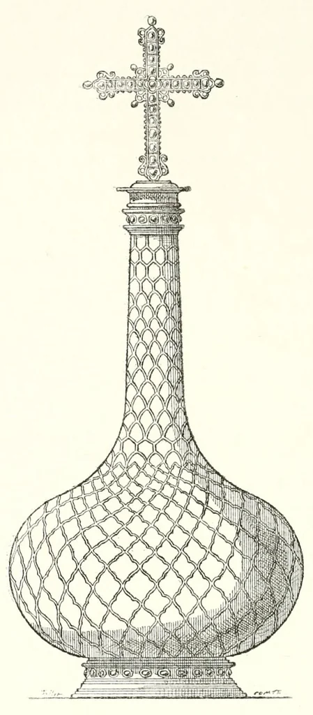 An illustration from Revue de l'art chrétien, 1857, leaf 490