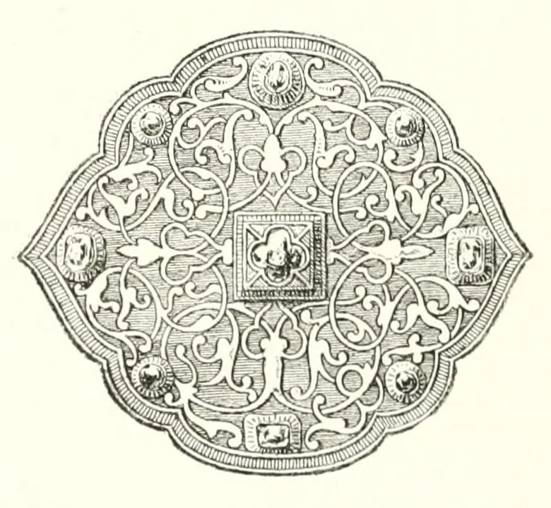 An illustration from Revue de l'art chrétien, 1857, leaf 490