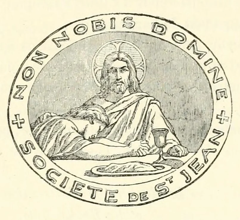 An illustration from Revue de l'art chrétien, 1857, leaf 499