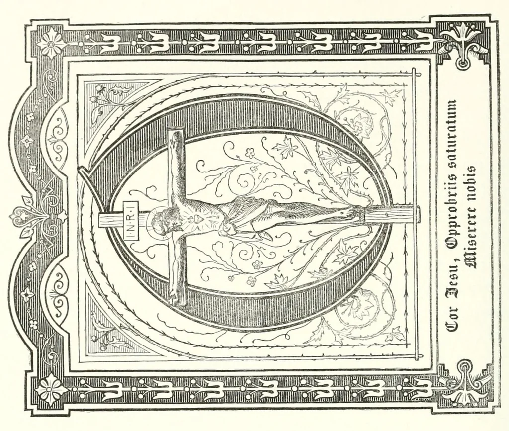An illustration from Revue de l'art chrétien, 1857, leaf 110