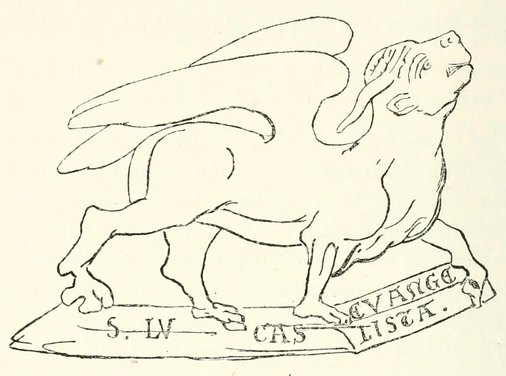 An illustration from Revue de l'art chrétien, 1857, leaf 30