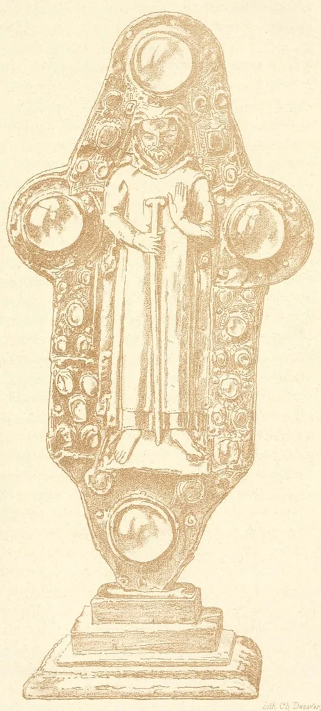 An illustration from Revue de l'art chrétien, 1857, leaf 301