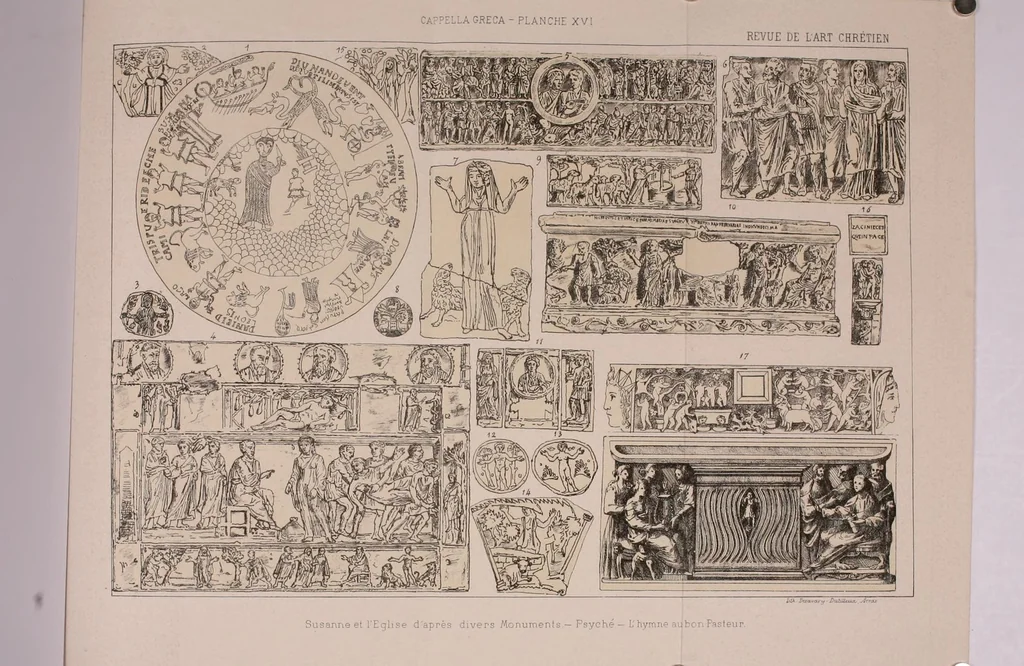 An illustration from Revue de l'art chrétien, 1857, leaf 342