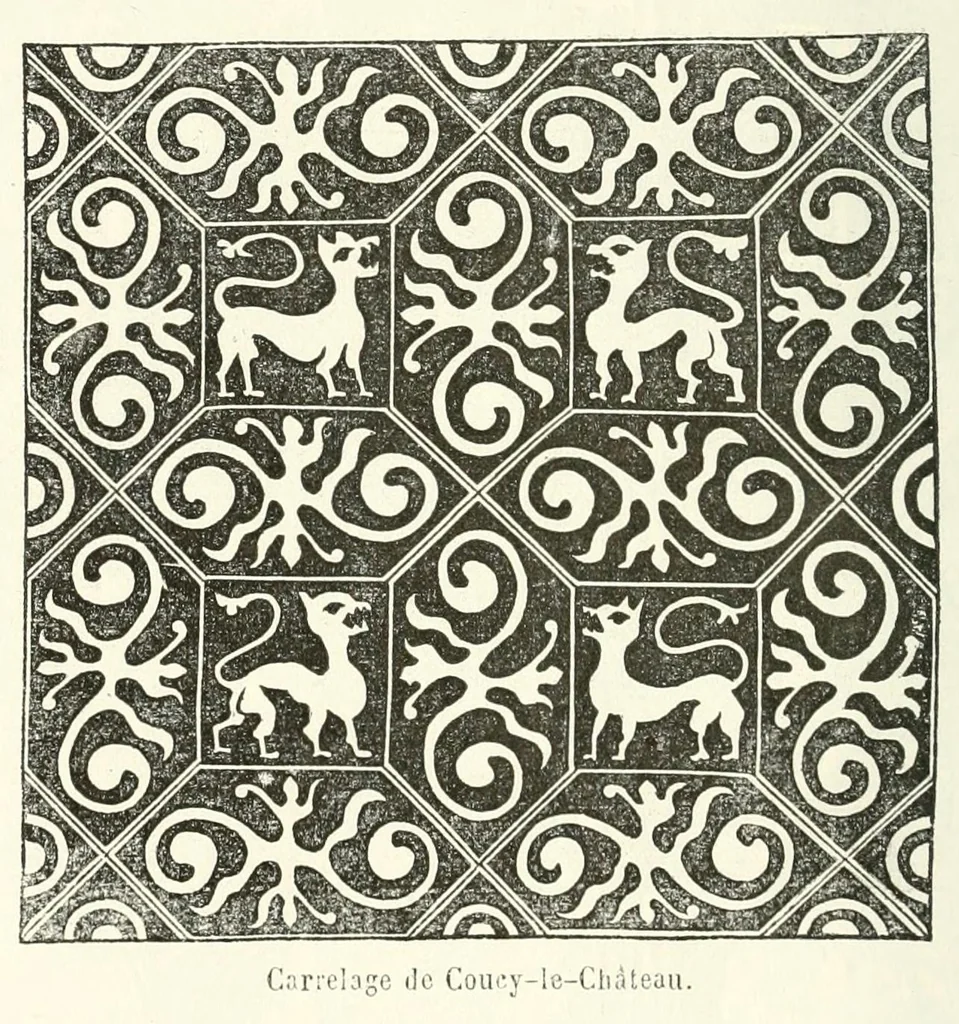 An illustration from Revue de l'art chrétien, 1857, leaf 524