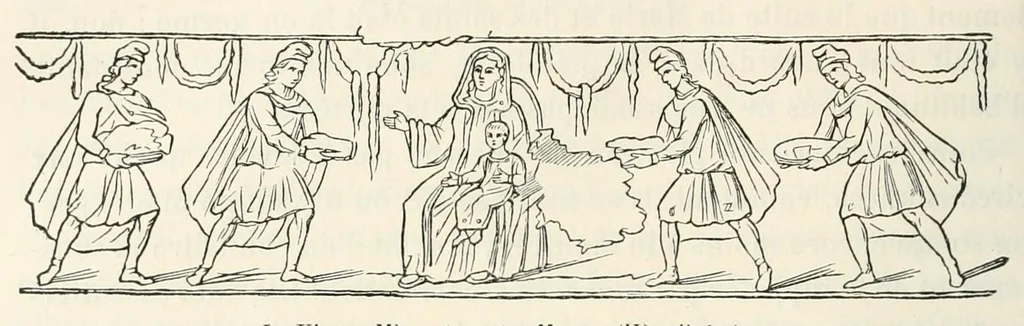 An illustration from Revue de l'art chrétien, 1857, leaf 120