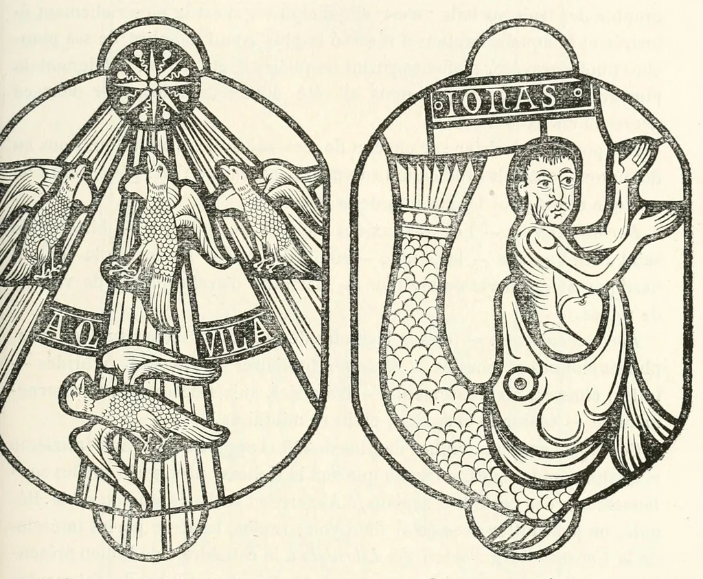 An illustration from Revue de l'art chrétien, 1857, leaf 249