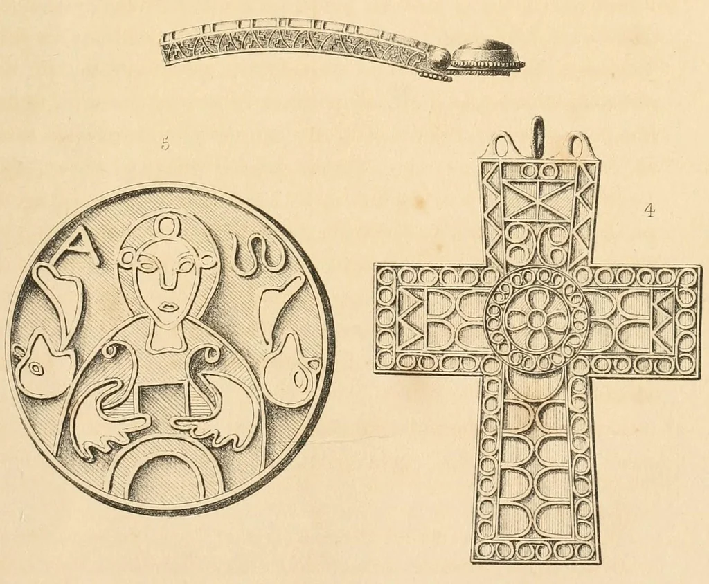 An illustration from Revue de l'art chrétien, 1857, leaf 285
