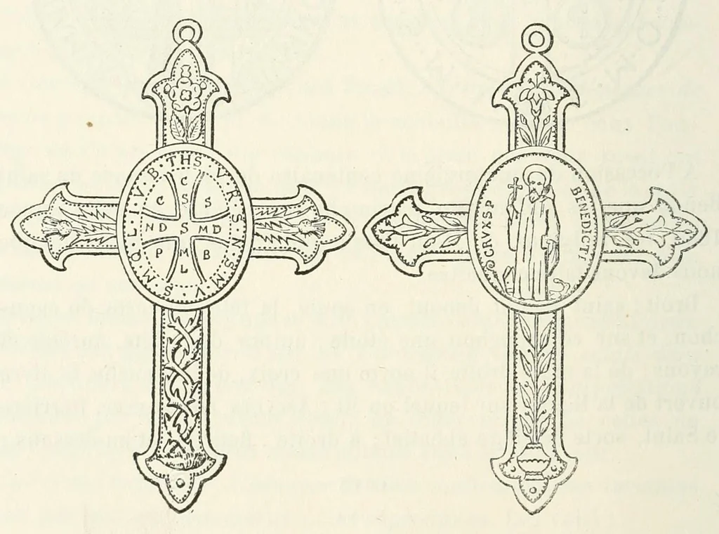 An illustration from Revue de l'art chrétien, 1857, leaf 36