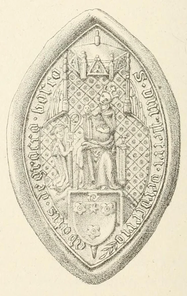 An illustration from Revue de l'art chrétien, 1857, leaf 378
