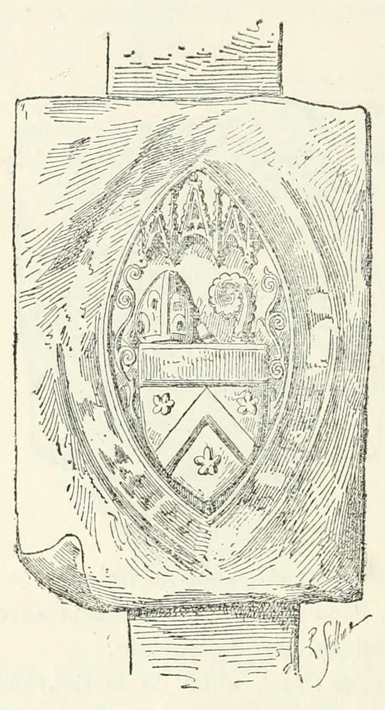 An illustration from Revue de l'art chrétien, 1857, leaf 384