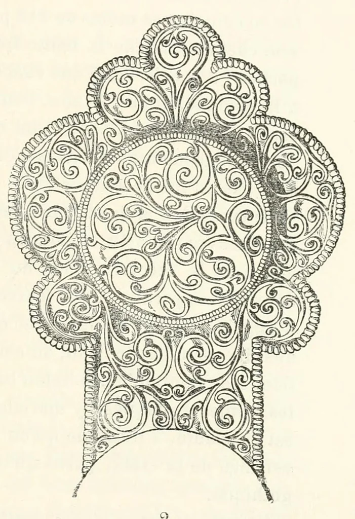 An illustration from Revue de l'art chrétien, 1857, leaf 209