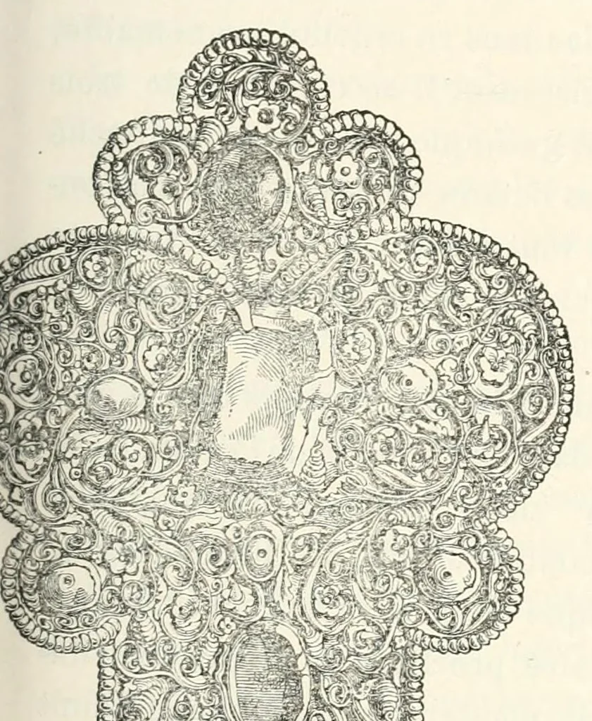 An illustration from Revue de l'art chrétien, 1857, leaf 209