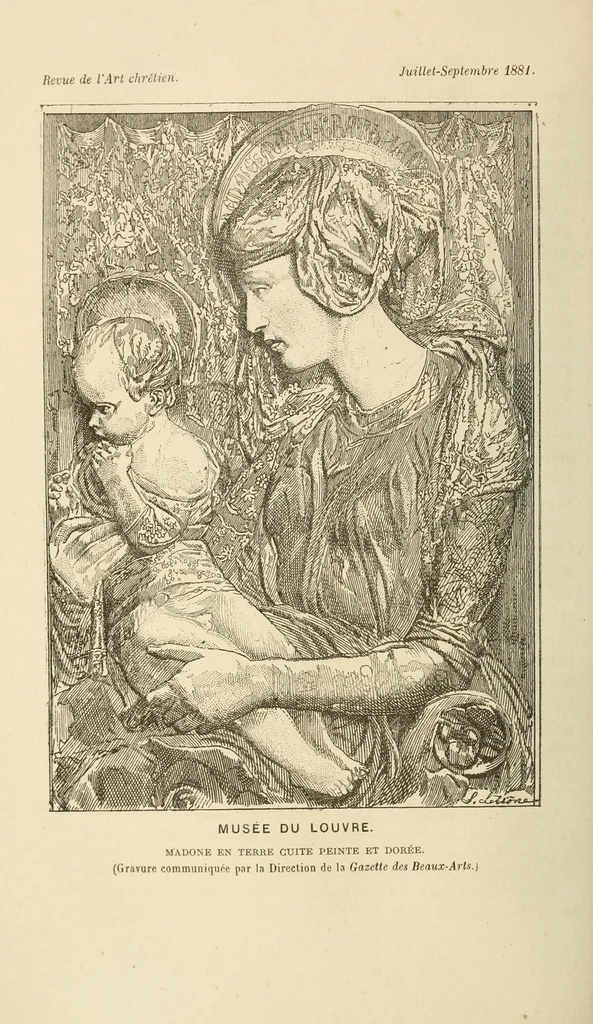 An illustration from Revue de l'art chrétien, 1857, leaf 98