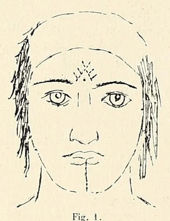 An illustration from Revue d'ethnographie et de sociologie, 1910, leaf 52
