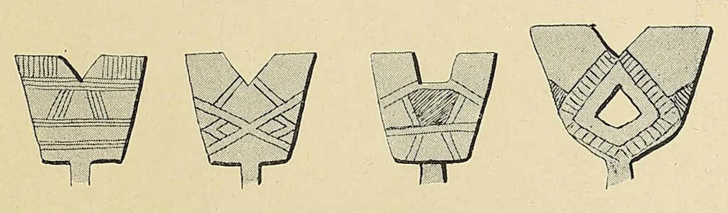 An illustration from Revue d'ethnographie et de sociologie, 1910, leaf 71