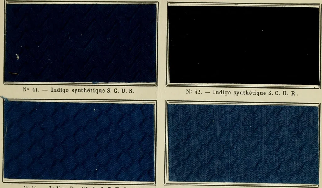 An illustration from Revue générale des mati`eres colorantes et des industries qui s'y rattachent, 1908, leaf 162