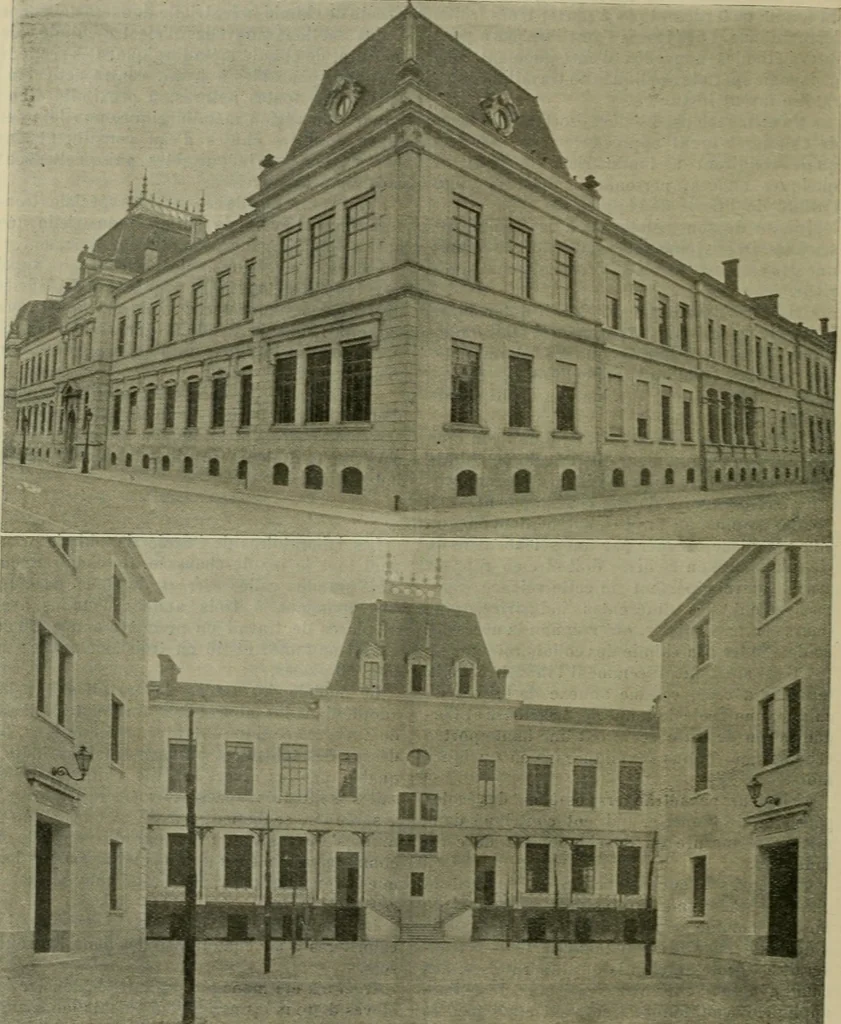 An illustration from Revue générale des mati`eres colorantes et des industries qui s'y rattachent, 1908, leaf 167