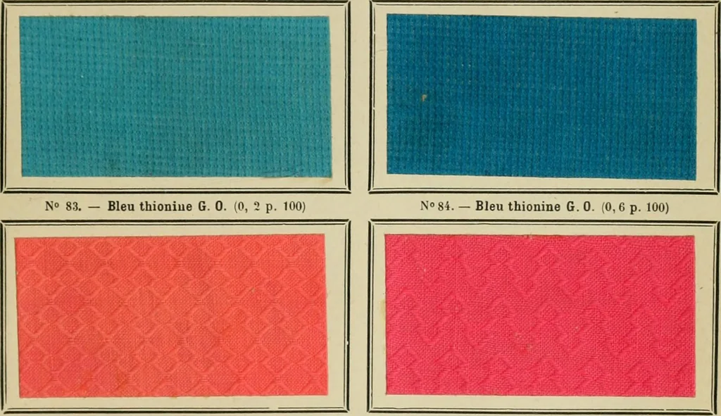 An illustration from Revue générale des mati`eres colorantes et des industries qui s'y rattachent, 1908, leaf 332