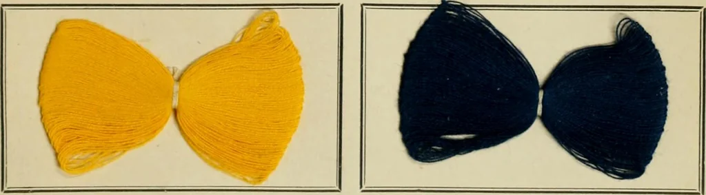 An illustration from Revue générale des mati`eres colorantes et des industries qui s'y rattachent, 1908, leaf 332