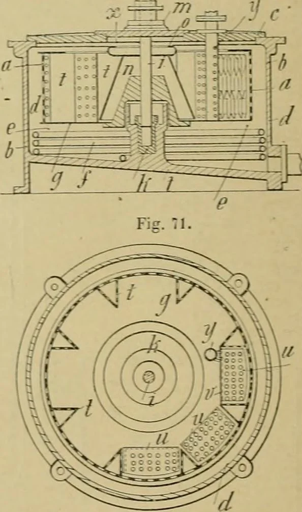 An illustration from Revue générale des mati`eres colorantes et des industries qui s'y rattachent, 1908, leaf 349