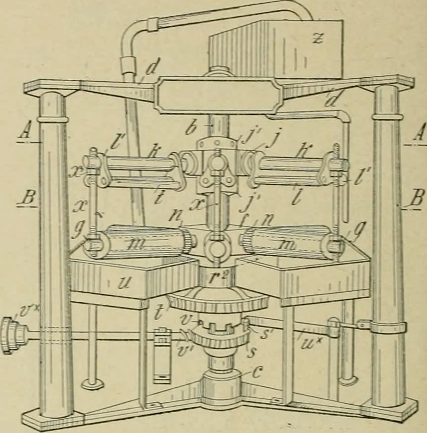 An illustration from Revue générale des mati`eres colorantes et des industries qui s'y rattachent, 1908, leaf 353