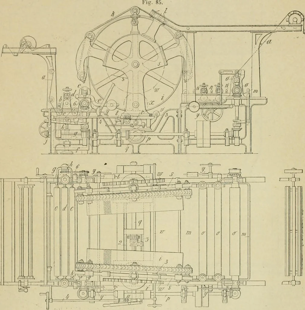 An illustration from Revue générale des mati`eres colorantes et des industries qui s'y rattachent, 1908, leaf 356