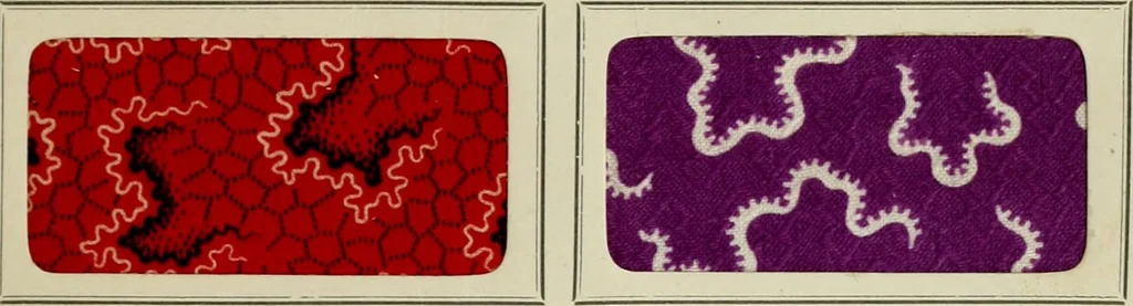 An illustration from Revue générale des mati`eres colorantes et des industries qui s'y rattachent, 1908, leaf 366