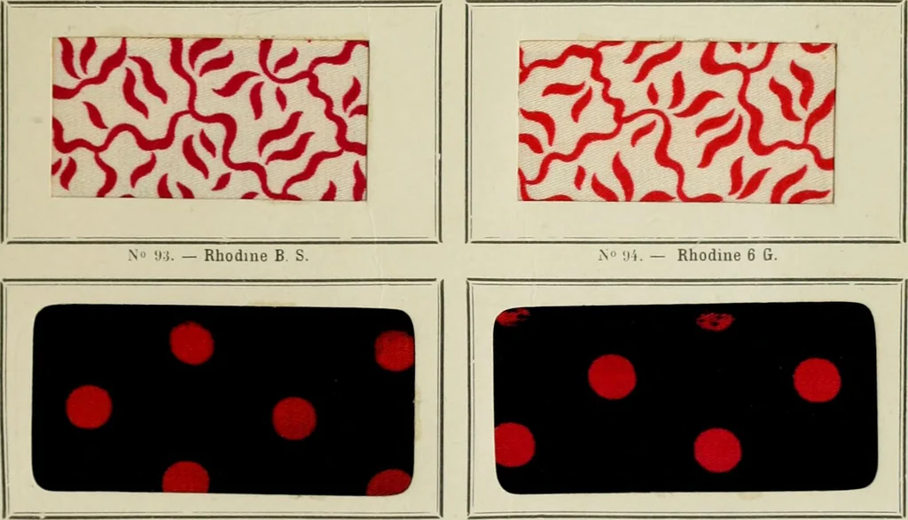 An illustration from Revue générale des mati`eres colorantes et des industries qui s'y rattachent, 1908, leaf 366