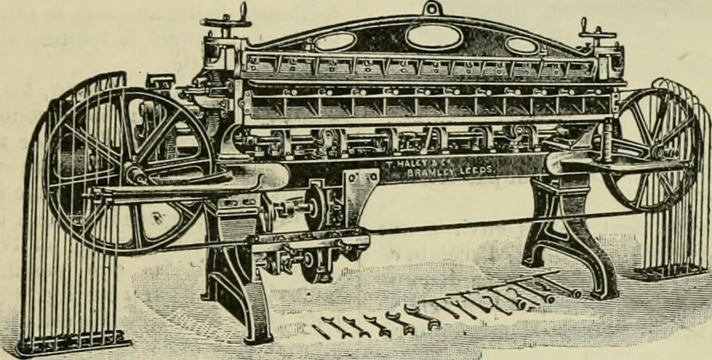 An illustration from Revue générale des mati`eres colorantes et des industries qui s'y rattachent, 1908, leaf 404