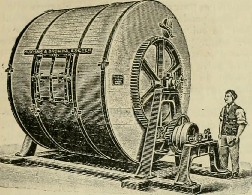 An illustration from Revue générale des mati`eres colorantes et des industries qui s'y rattachent, 1908, leaf 406