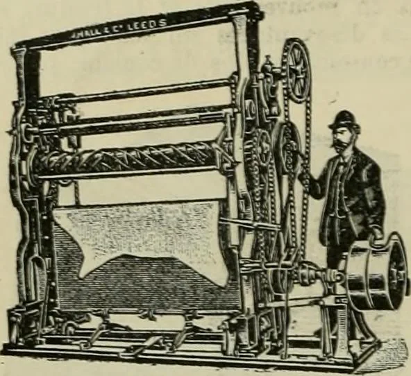 An illustration from Revue générale des mati`eres colorantes et des industries qui s'y rattachent, 1908, leaf 407