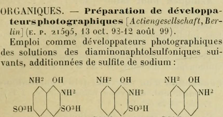 An illustration from Revue générale des mati`eres colorantes et des industries qui s'y rattachent, 1908, leaf 44